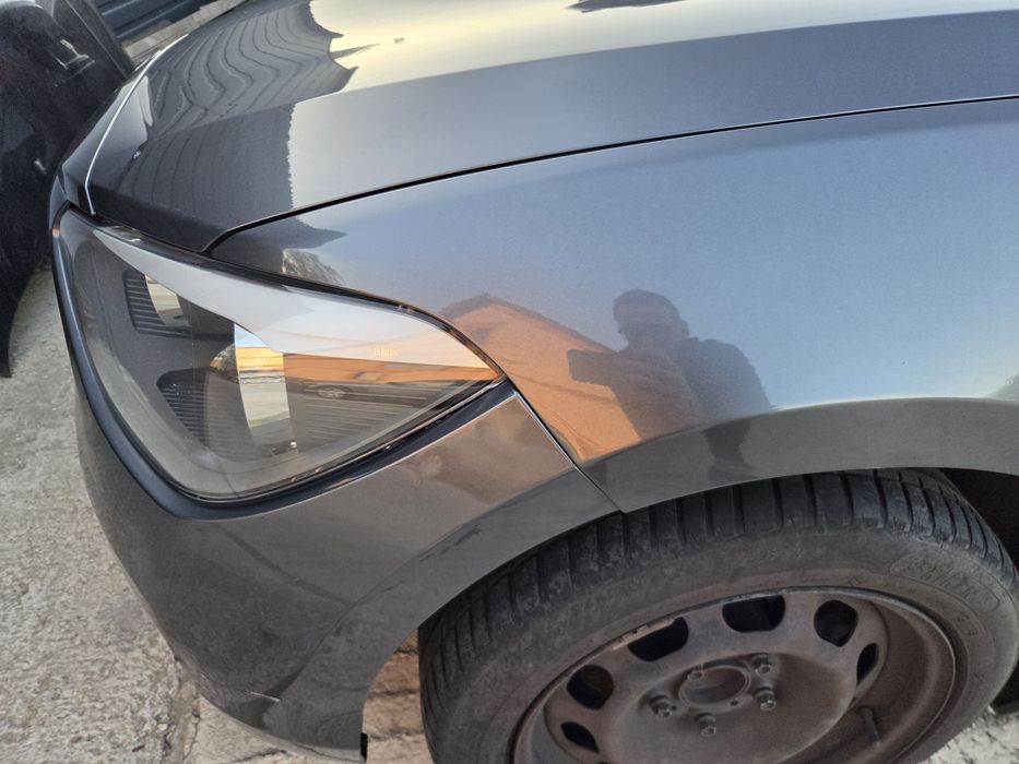 Błotnik lewy przedni BMW F20 F21 Mineralgrau B39 oryginał w kolor przód