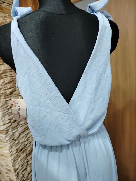 Sukienka błękitna rozm uniwersalny