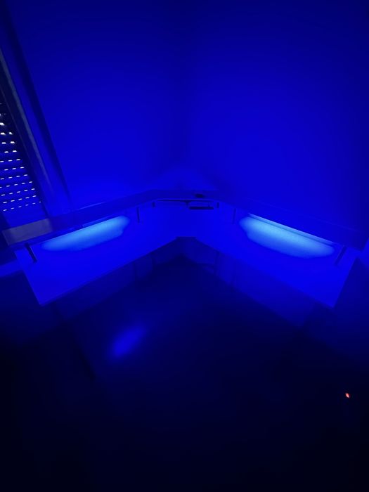 Secretaria com luz led