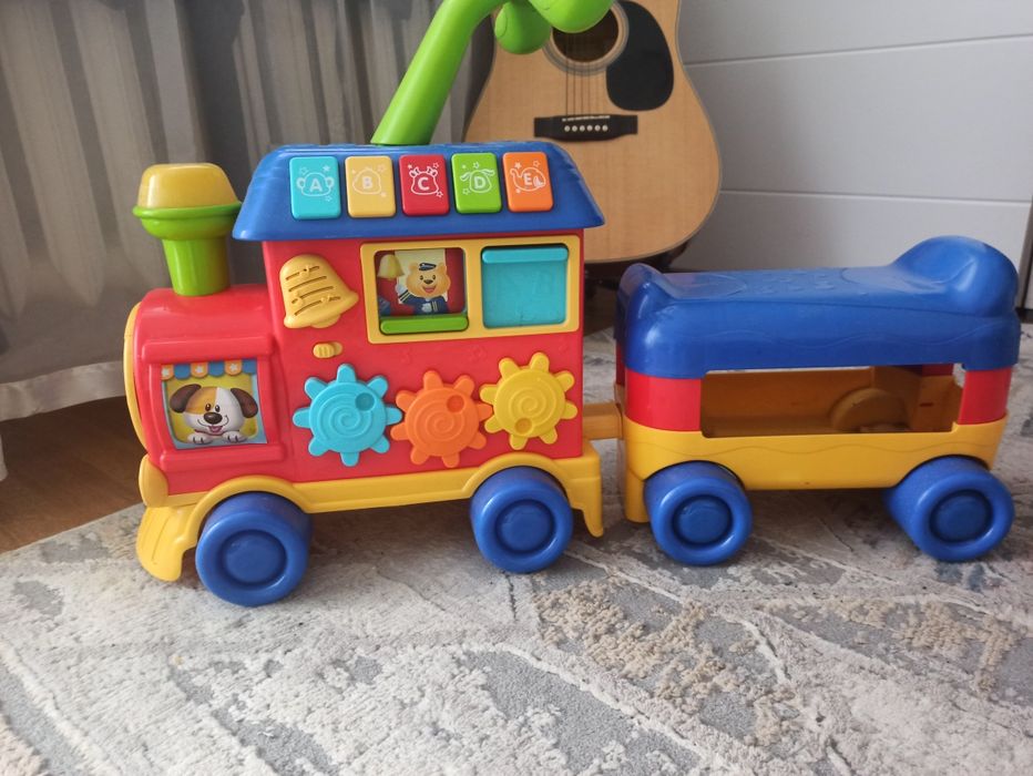 Pociąg jeździk  3 w 1