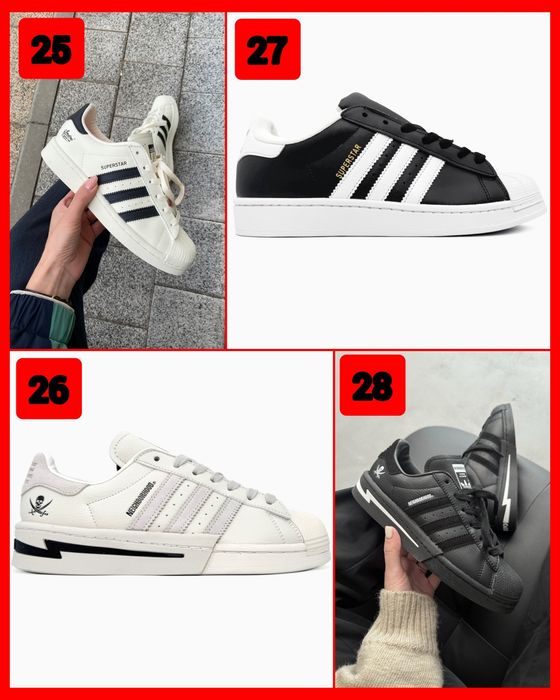 БЕЗ ПЕРЕДПЛАТ ‼️ Adidas Superstar / Адідас Суперстар/ топ якість