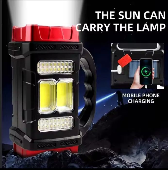 Ліхтар сонячний, Фанар, павербанк 2в1. Фонарь