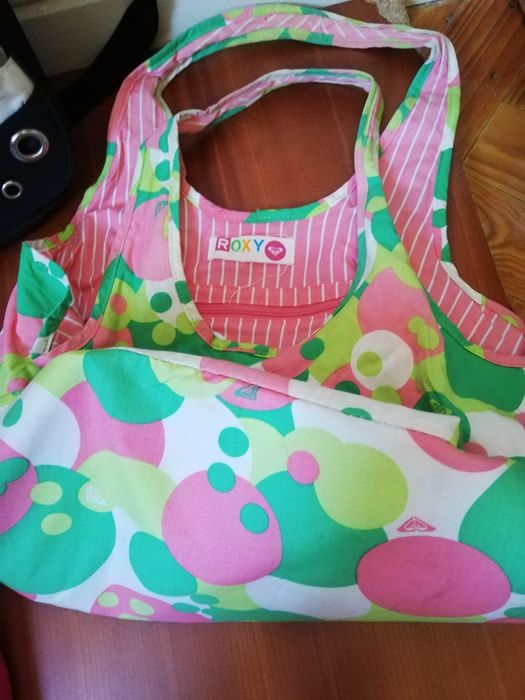 Sacos e mochila em bom estado