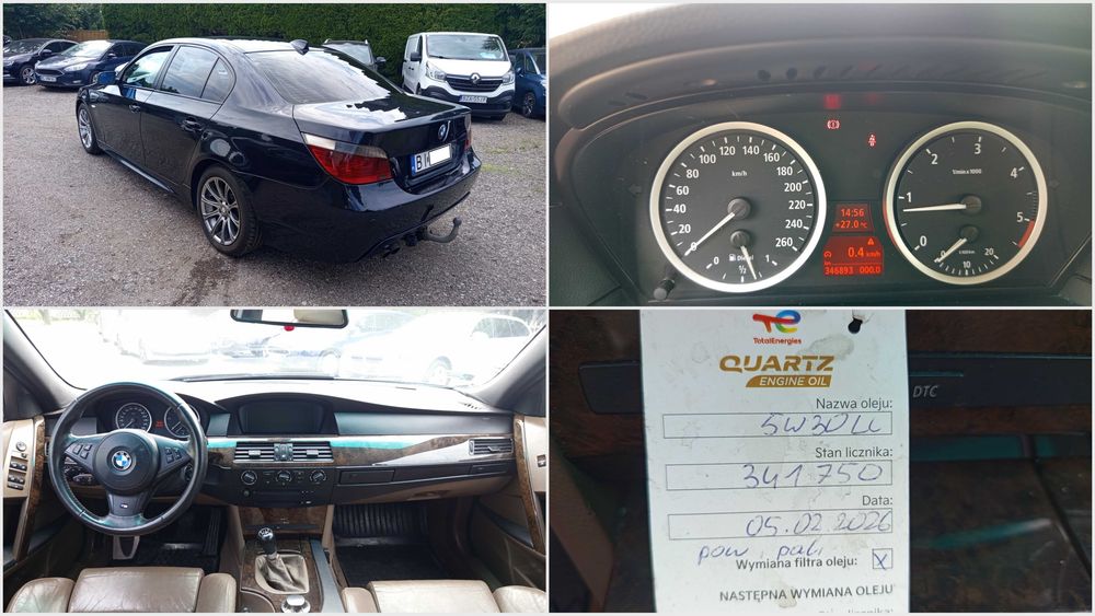 Bmw 525d manual, skóra itp