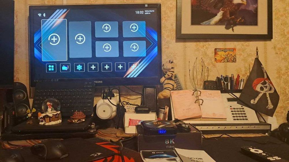 Медіаприставка VONTAR DQ08 RK3528 Smart TV Box Android 13 4/64 GB