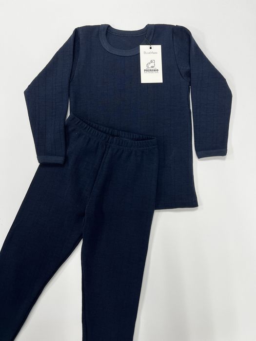 Дитяча термобілизна  шерсть меріноса комплект двошаровий термо