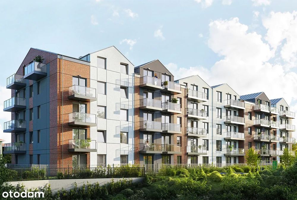 2-pokojowe mieszkanie 42m2 + balkon Bezpośrednio