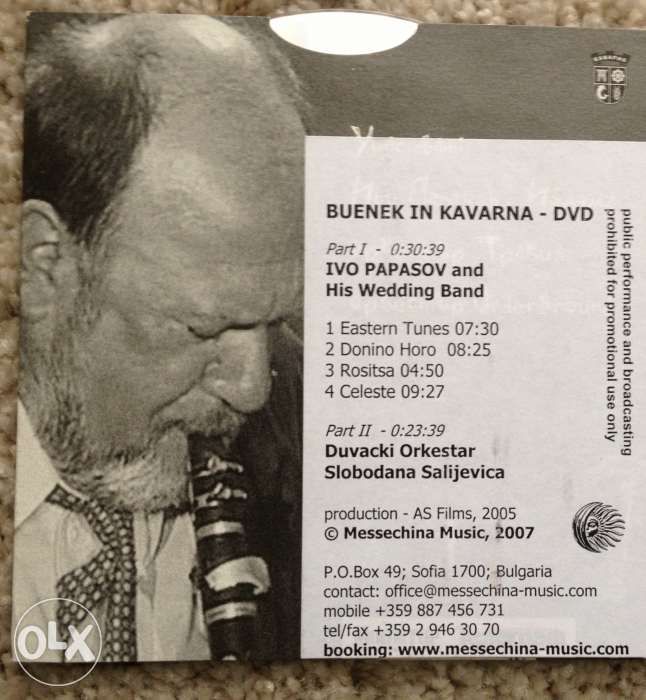 DVD Buenek in Kavarna