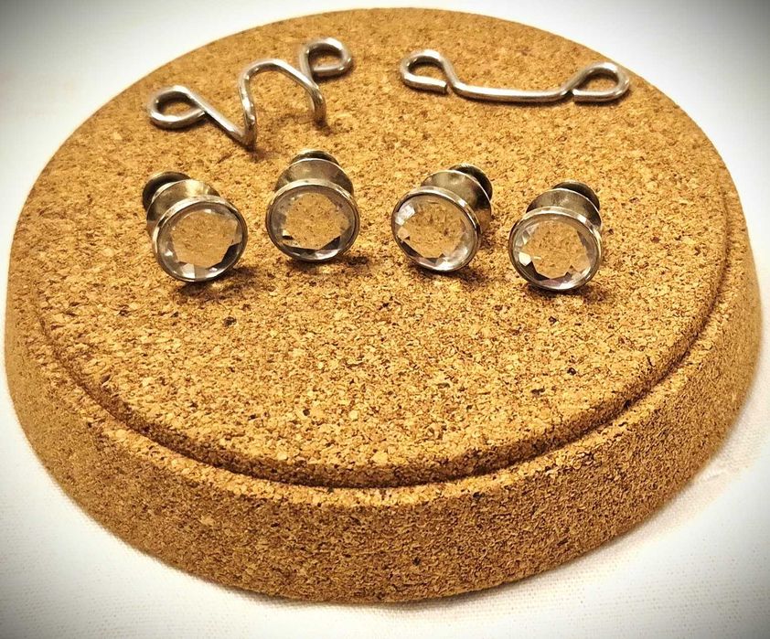 Conjunto de fivela de cinta ajustável - novo