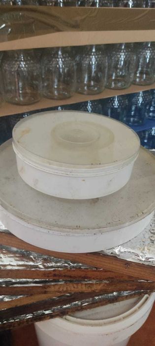 Alimentador para Abelhas redondo 1 e 2kg
