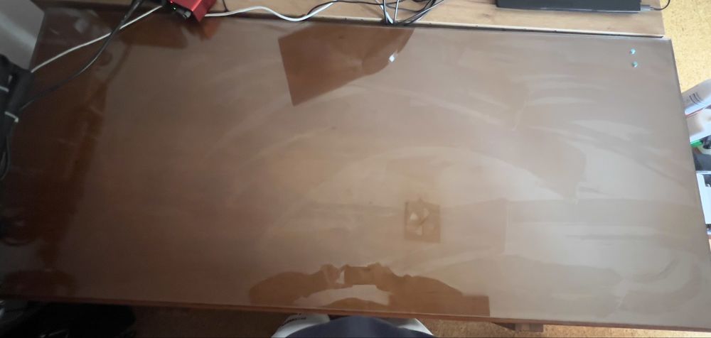 Cadeira e mesa de excritorio