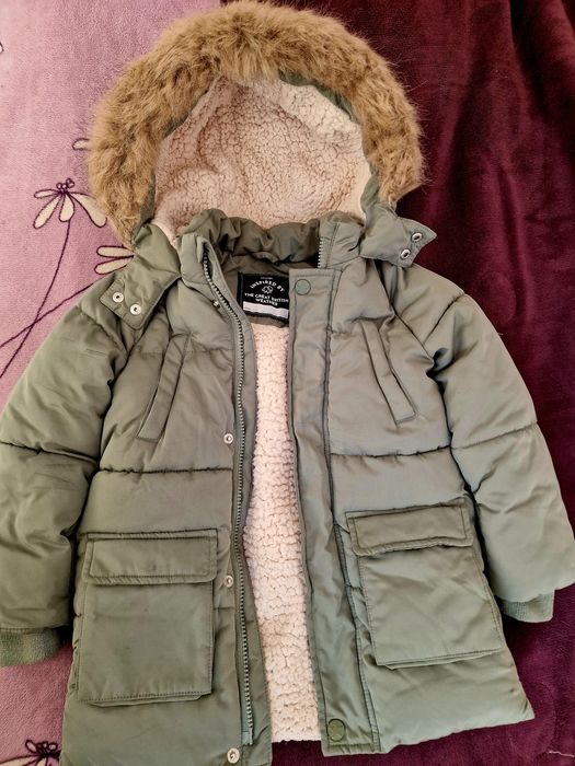 Зимова куртка на овчині