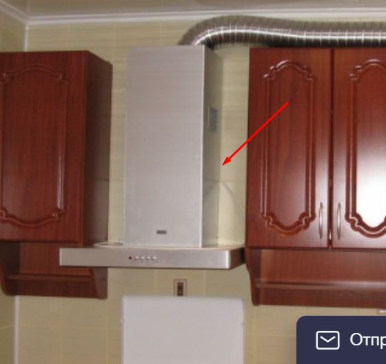 Декоративная накладка на вытяжку.