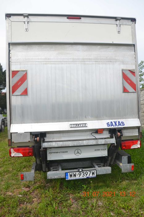 wynajem wypożyczenie dostawczy  kontener z windą 10ep automat