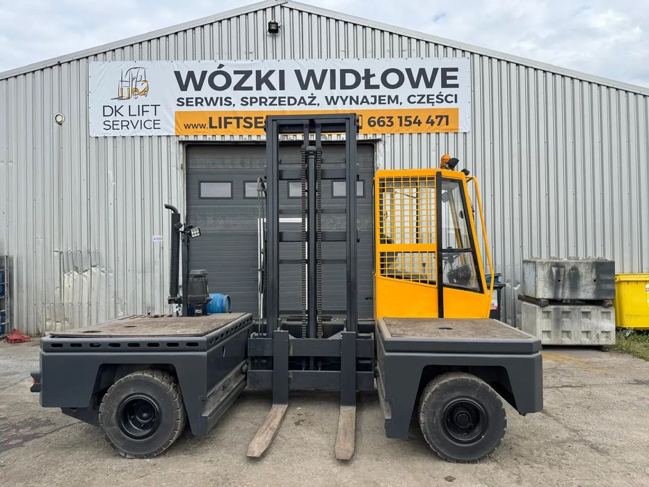 Baumann HX 40/12/45  Boczny wózek widłowy Baumann HX 40, 4500mm, 4000 kg, Perekins LPG