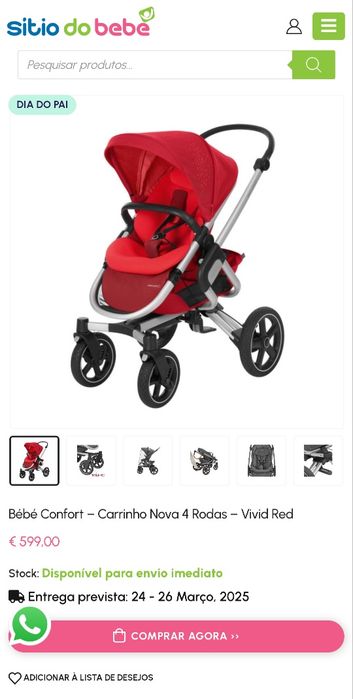 Carrinho Bebé Confort Nova 464740126583682127
