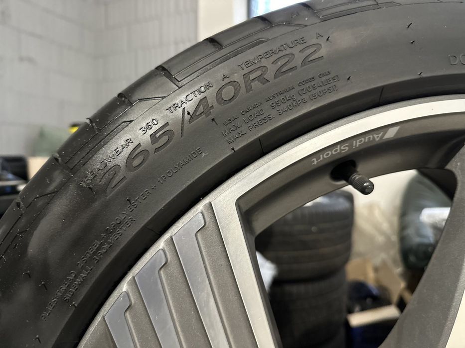 Колеса Диски Резина R22 5 112 Audi Без Пробігу