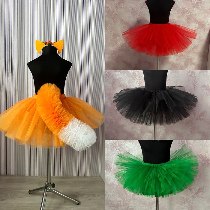 Фатінова спідниця. Пошив та наявність. костюм лисички, білочки, осінь