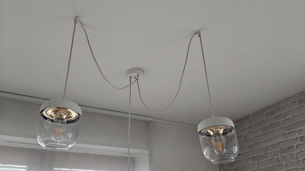 Lampa Acorn White Umage - biała, mosiądz