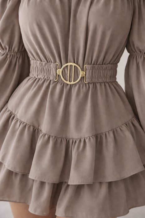 Nowy kombinezon BESQUAR | rozmiar uniwersalny | hiszpanka | falbany