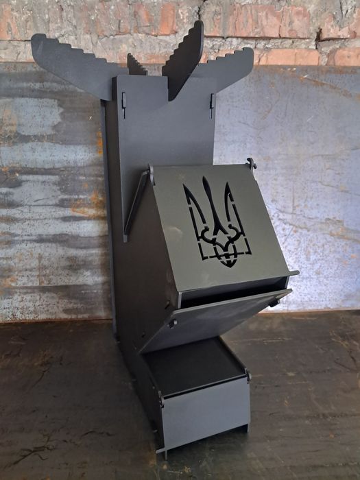 Турбопічка розбірна метал 3мм