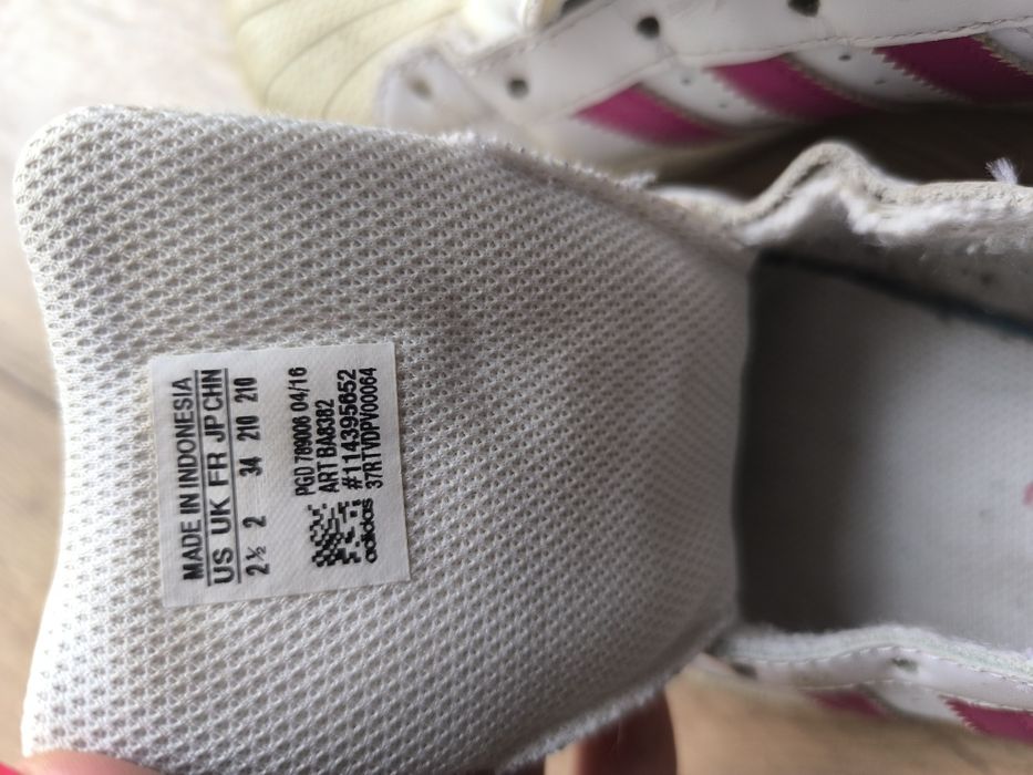 Adidas superstar rozmiar 34