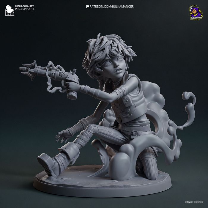 Isha | Arcane | Figurka | druk 3D z żywicy (12K)