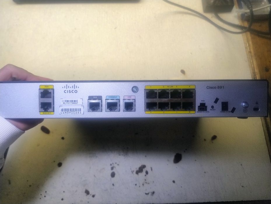 Маршрутизатор Cisco 890 ( Cisco 891-K9 V02 )