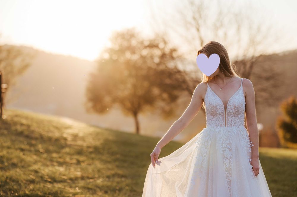 Piękna suknia ślubna