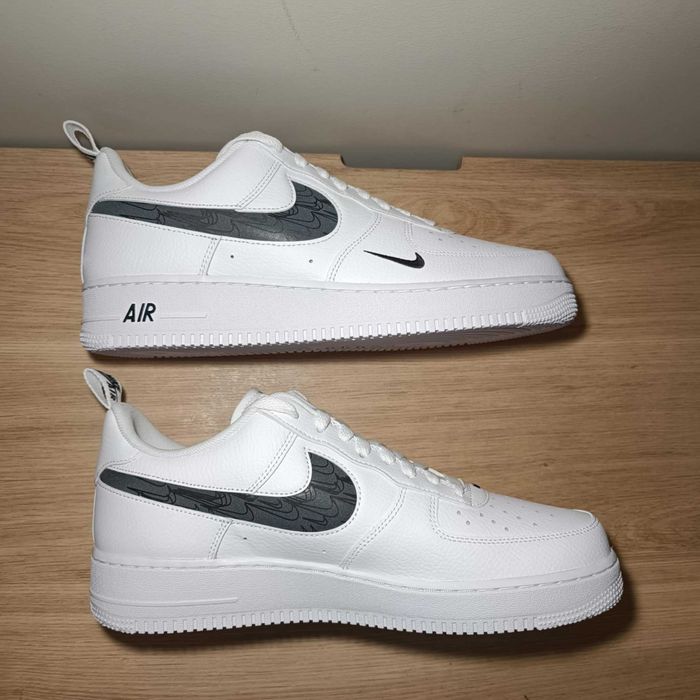 Nike Air Force 1 '07 LV8 JD r. 45 (29 cm) White/Black-White