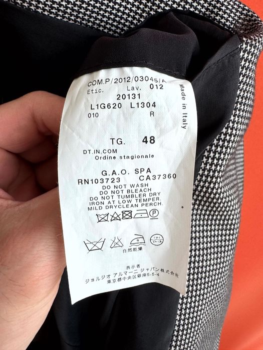 EMPORIO ARMANI оригінал чоловічий класичний піджак блейзер розмір M 48