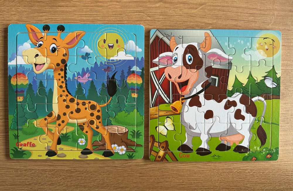2 Puzzles para Bebé