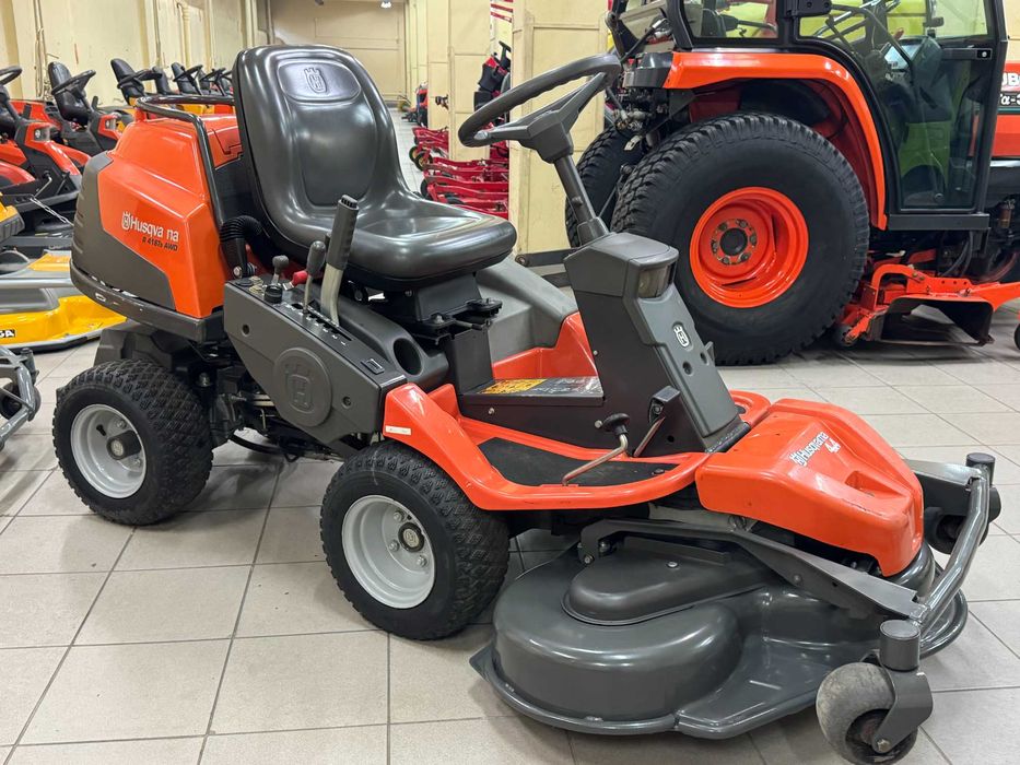 Traktorek Kosiarka Rider Husqvarna R 418Ts 4X4 KAWASAKI WSPOMAGANIE