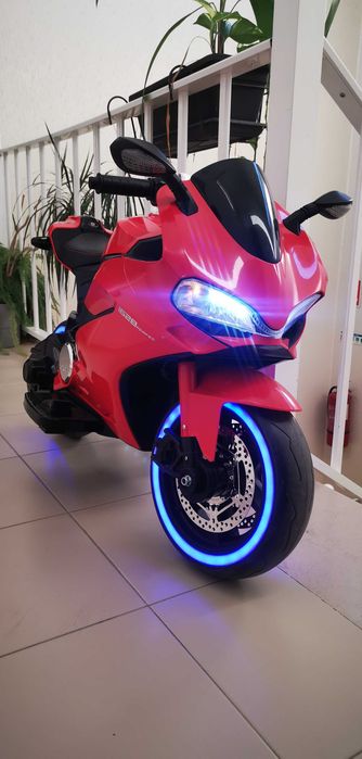 Moto Elétrica Criança 12v - Estilo Ducati
