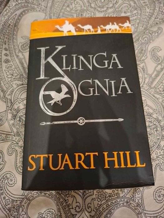 Książka Klinga ognia Stuart Hill Kroniki Icemarku tom 2