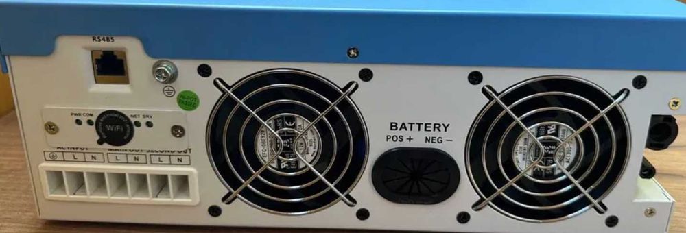 Гібридний інвертор Anenji 4 .2 квт остання прошивка 2025 WIFI