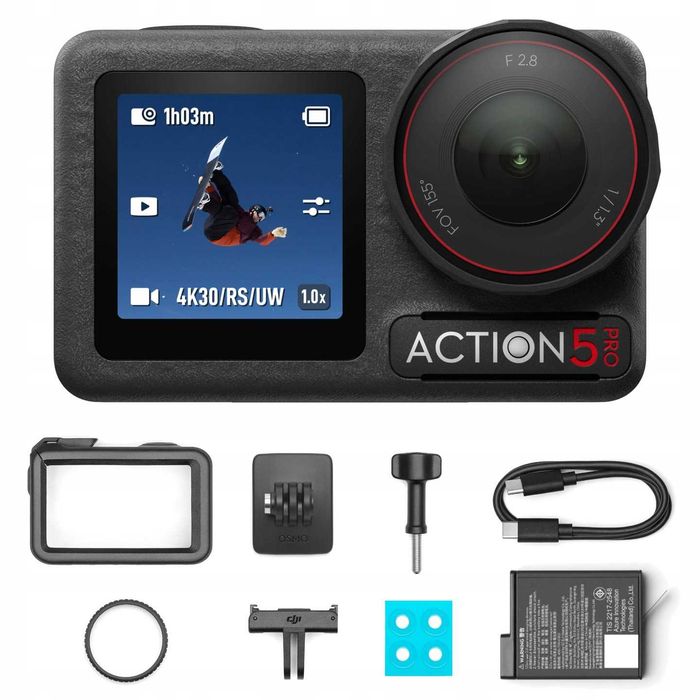 Kamera sportowa DJI Osmo Action 5 Pro Standard Combo 4K UHD