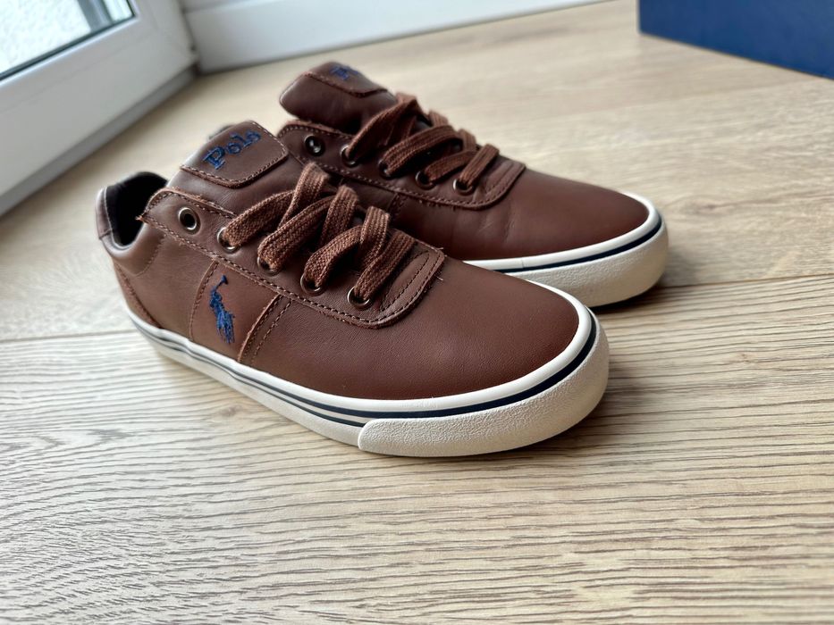 Buty damskie Polo Ralph Lauren HANFORD LEATHER SNEAKER 37