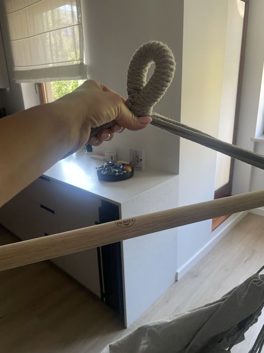 Hamak boho, krzesło brazylijskie szare