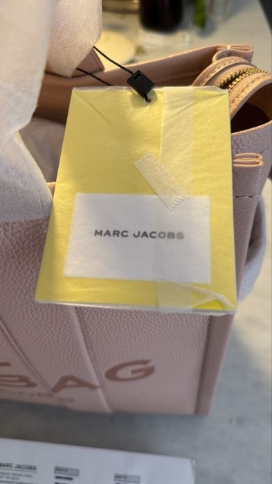 Carteira Marc Jacobs The Tote Bag Medium Rosa – Nova