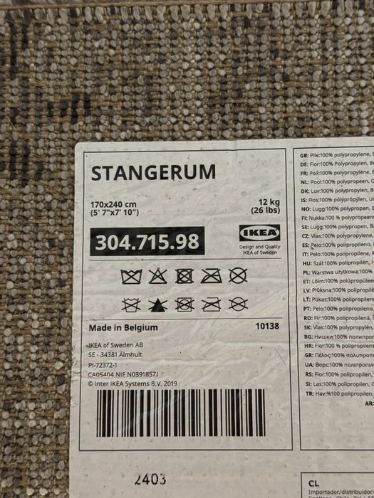 Tapete grande ikea