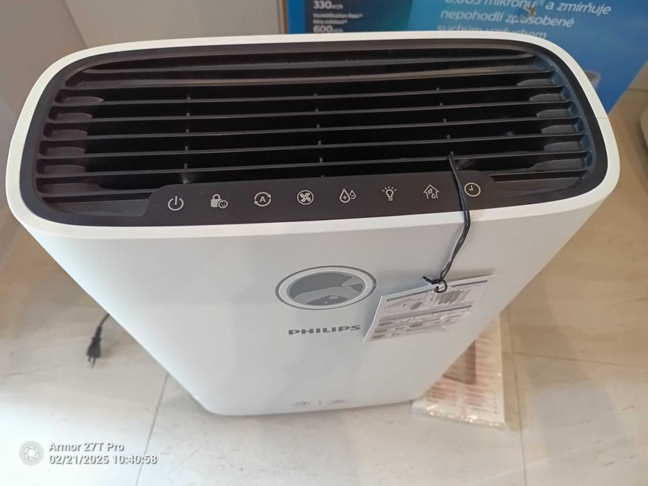 Oczyszczacz nawilżacz powietrza 250 m3 500 ml/h Philips AC2729 GW