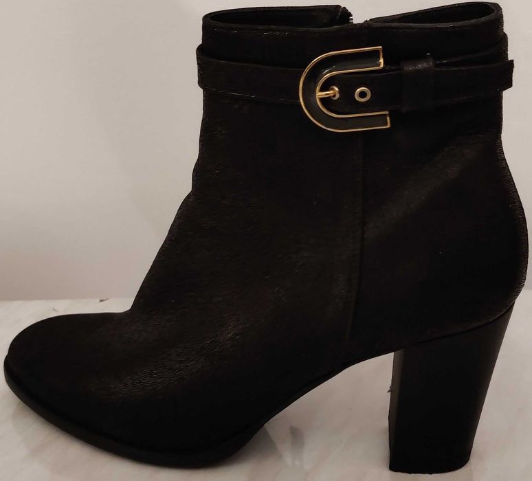 Czarne damskie buty. Rozmiar 40. Naturalna skóra.