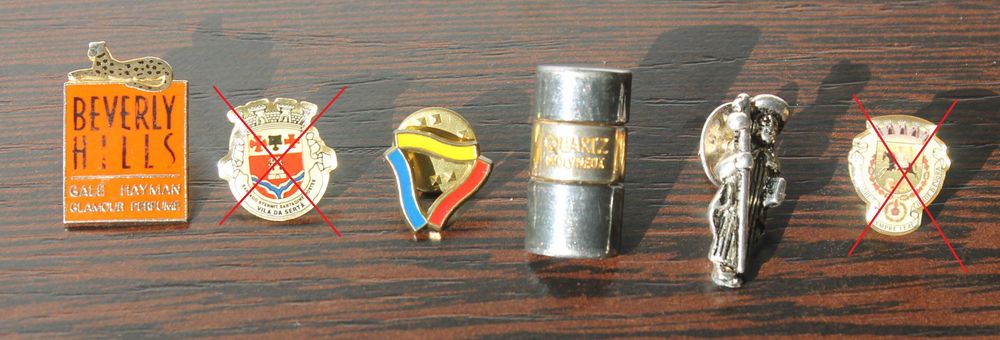Metal Lapel or Vest Pins
