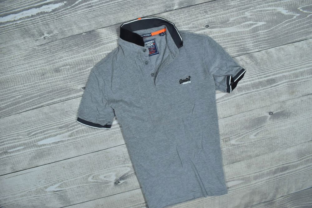 Superdry City Fit Polo Koszulka Polo Męska L