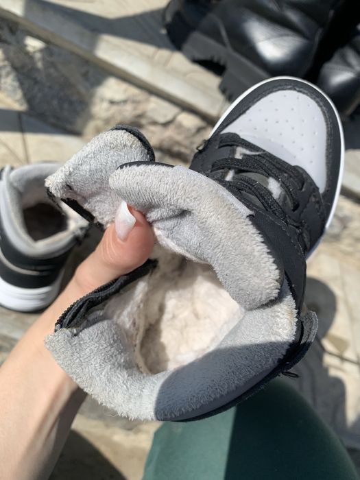 Продам зимние хайтопы кроссовки