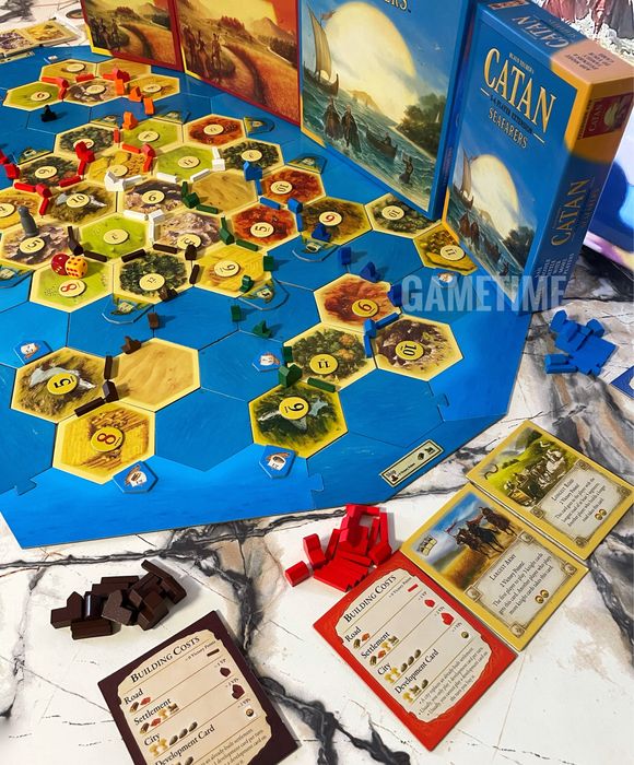 Catan Катан Колонизаторы настольная игра Катан Мореходы