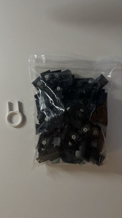 Черные и белые кейкапы! На любую клавиатуру