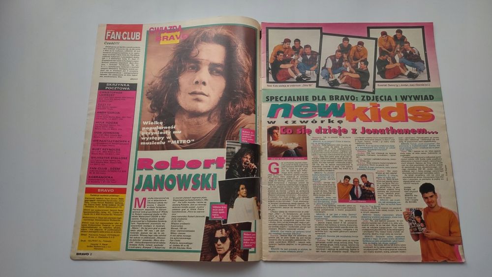 Bravo 18 1993 brak plakatów