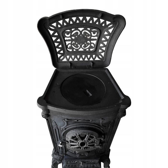 Kominek Piec Żeliwny Ingrid 11 kW Ambra Koza RURA